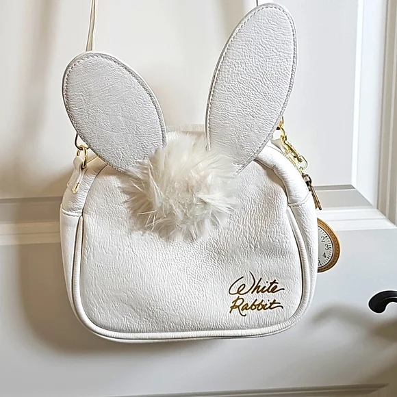Disney Parks White Rabbit Crossbody - Picture 4 of 8